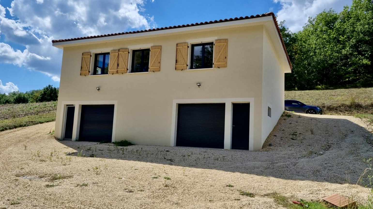 Maison contemporaine dans un lieu paisible à proximité d'un petit village Quercynois
