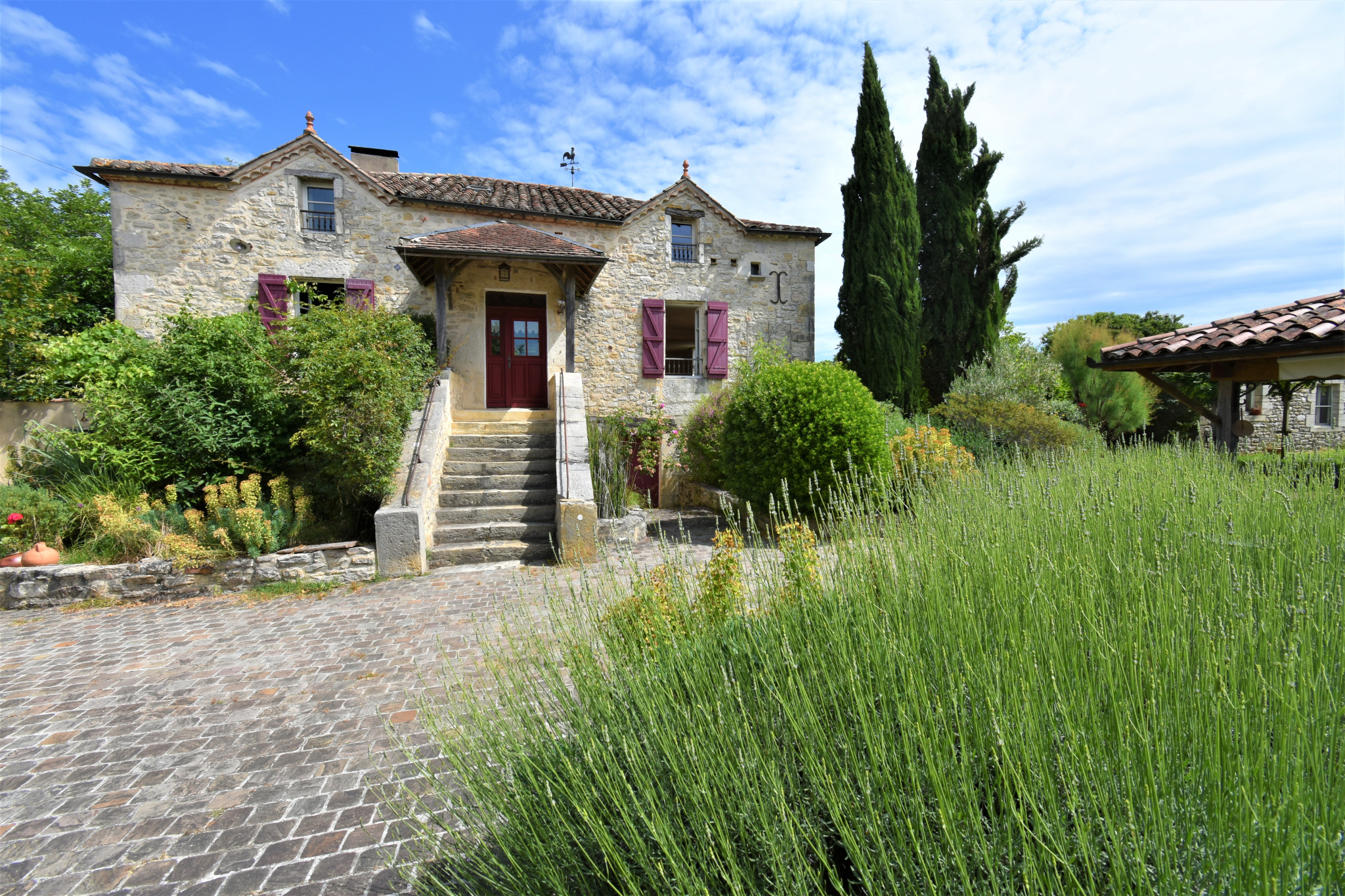 Propriété de charme avec piscine et maison d'amis