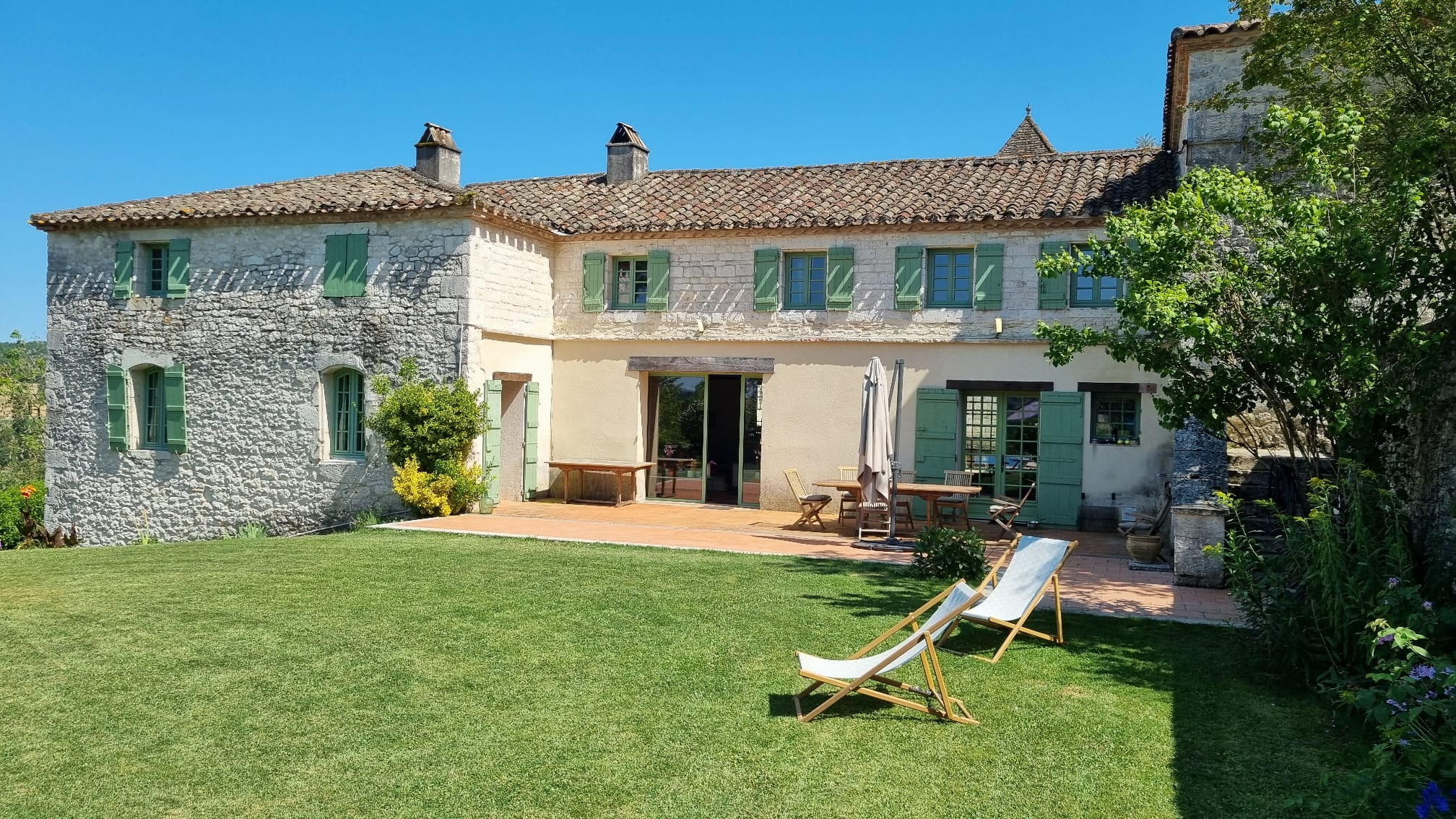 Manoir à vendre dans le Lot et Garonne.