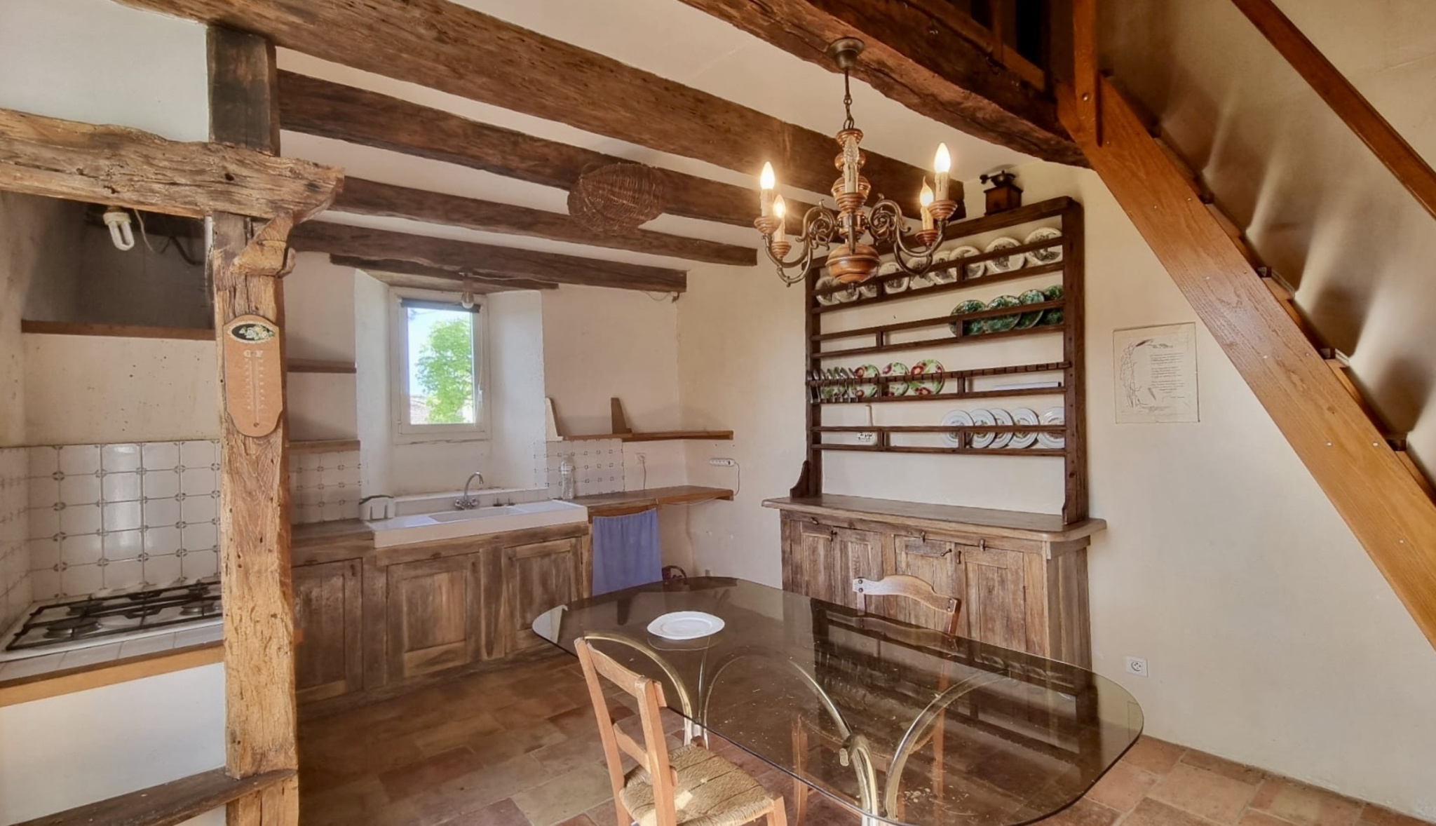 Charmante maison de village avec vue dégagée