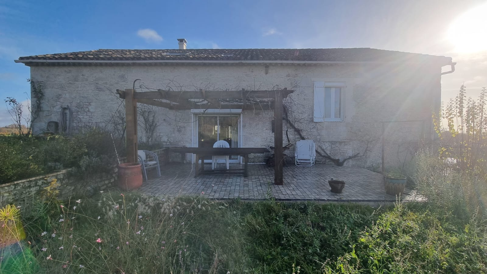 Belle propriété Quercynoise dans le Tarn et Garonne avec vue dégagée