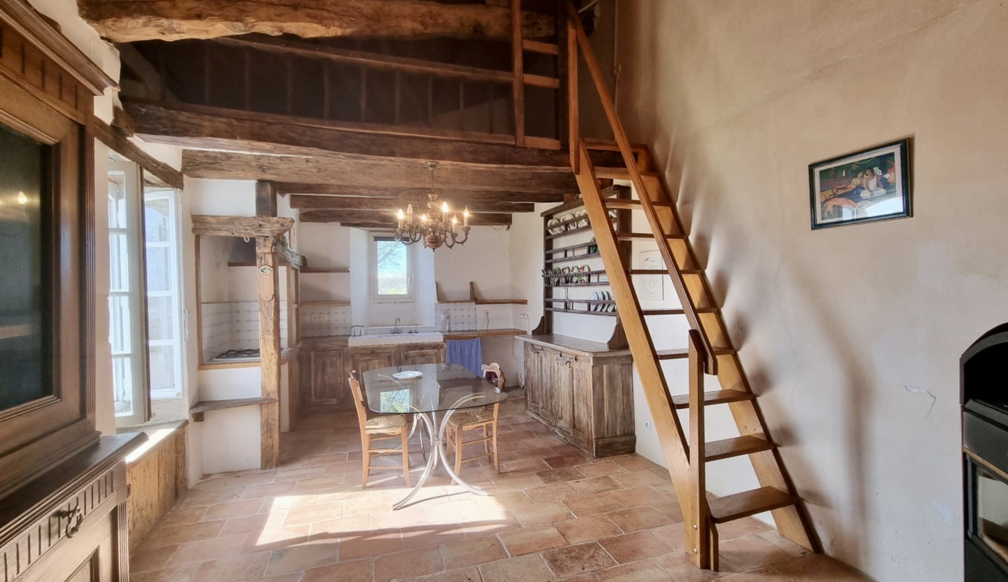 Charmante maison de village avec vue dégagée
