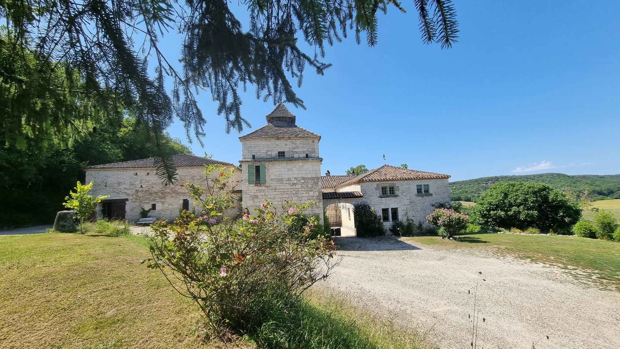 Manoir à vendre dans le Lot et Garonne.