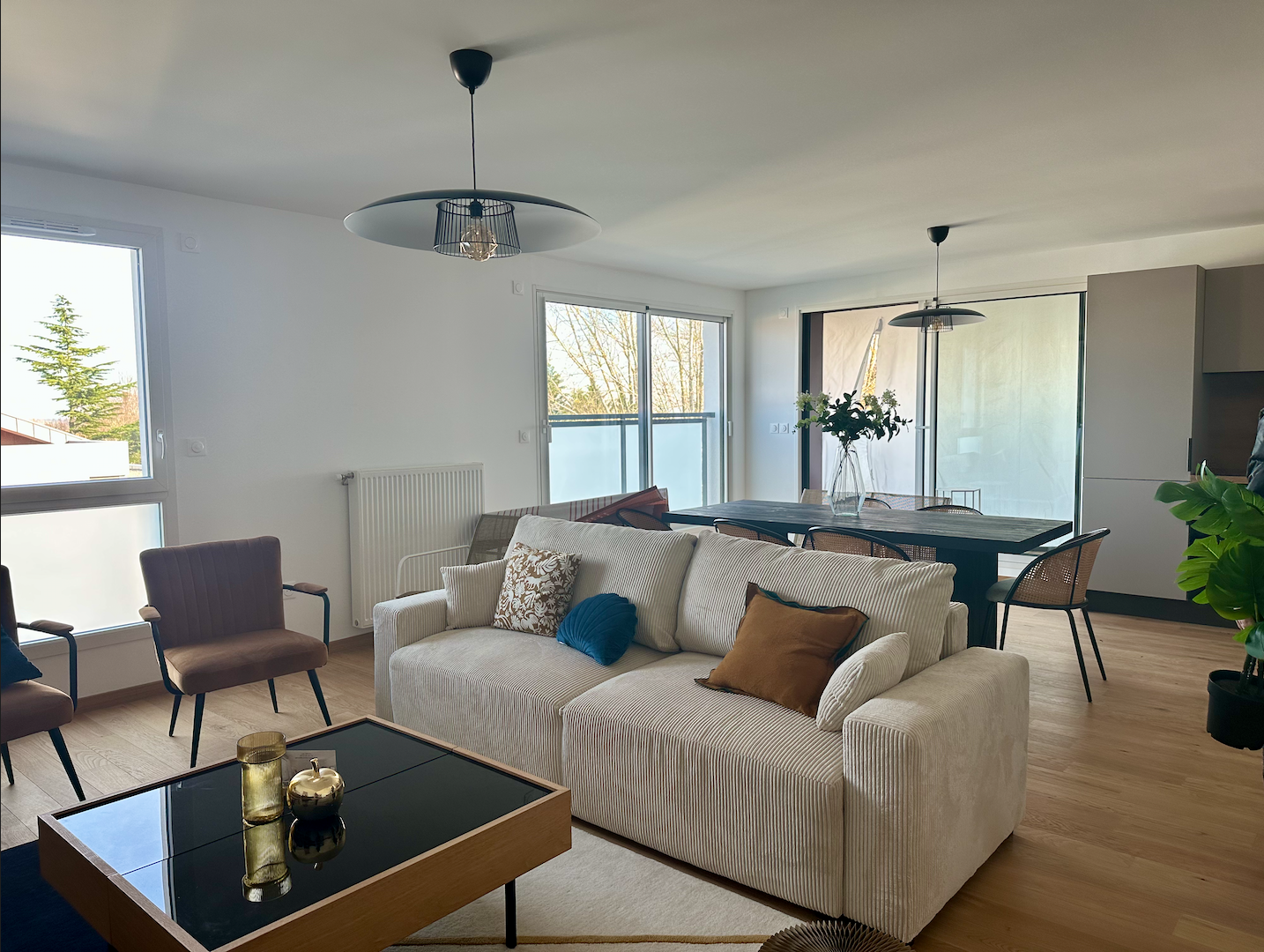 Appartement T4 duplex de 101.08 m2, quartier Pouvourville