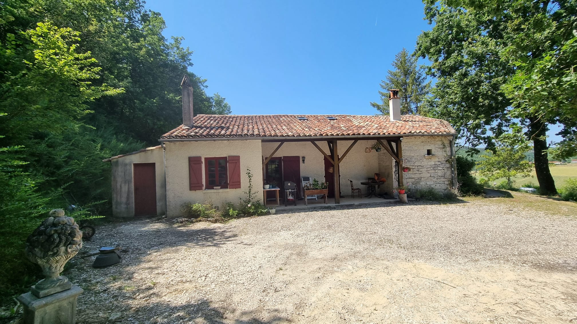 Manoir à vendre dans le Lot et Garonne.